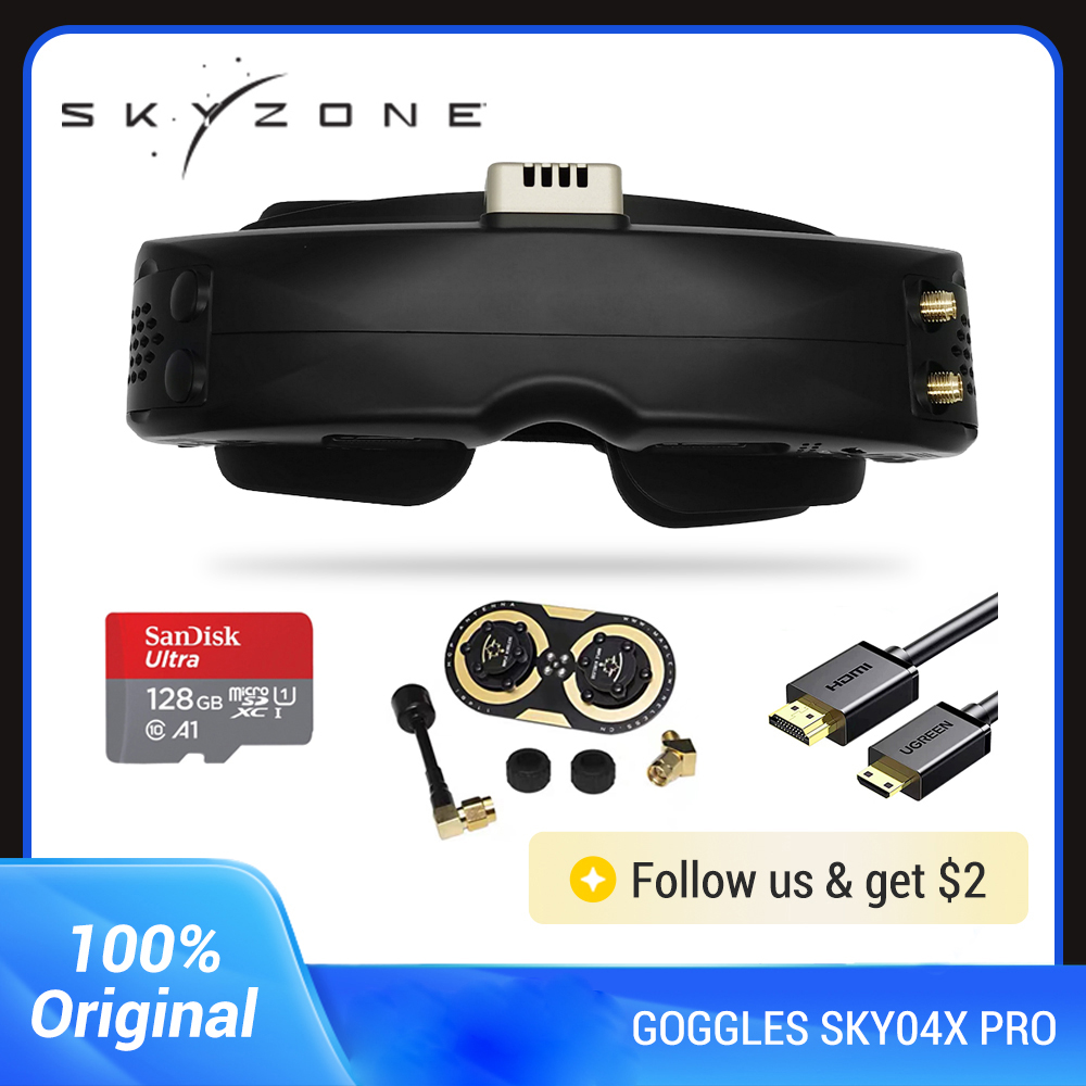 Skyzone SKY04X PRO 5.8GHz FPV  - đánh giá và giá Skyzone Sky04X Pro Oled Fpv Goggles