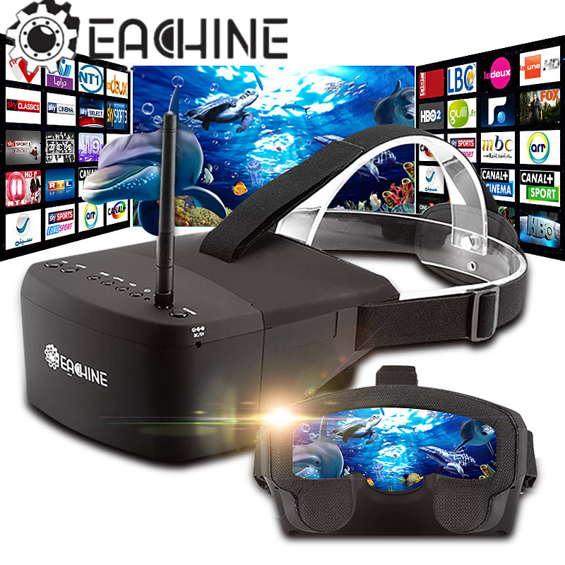 Eachine EV800 5 Inch 800X480 V - đánh giá và giá Skyzone Sky04O Pro Fpv Goggles