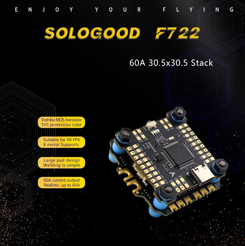 SoloGood F722 Stack ICM42688P  - đánh giá và giá Foxeer Reaper Extreme 2.5W Vtx