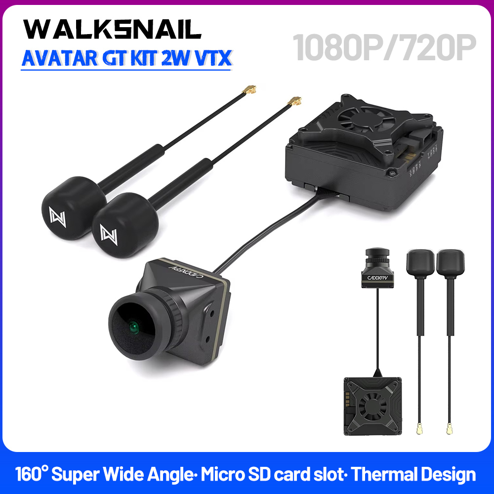 Walksnail Avatar GT KIT 2W VTX - đánh giá và giá Walksnail Avatar Gt Kit 2W Vtx